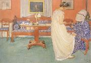 Carl Larsson The Bridesmaid USA oil painting artist